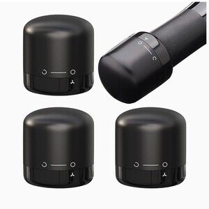 NEW 3 Pack with 100% Leakproof Mini Wine Stopper